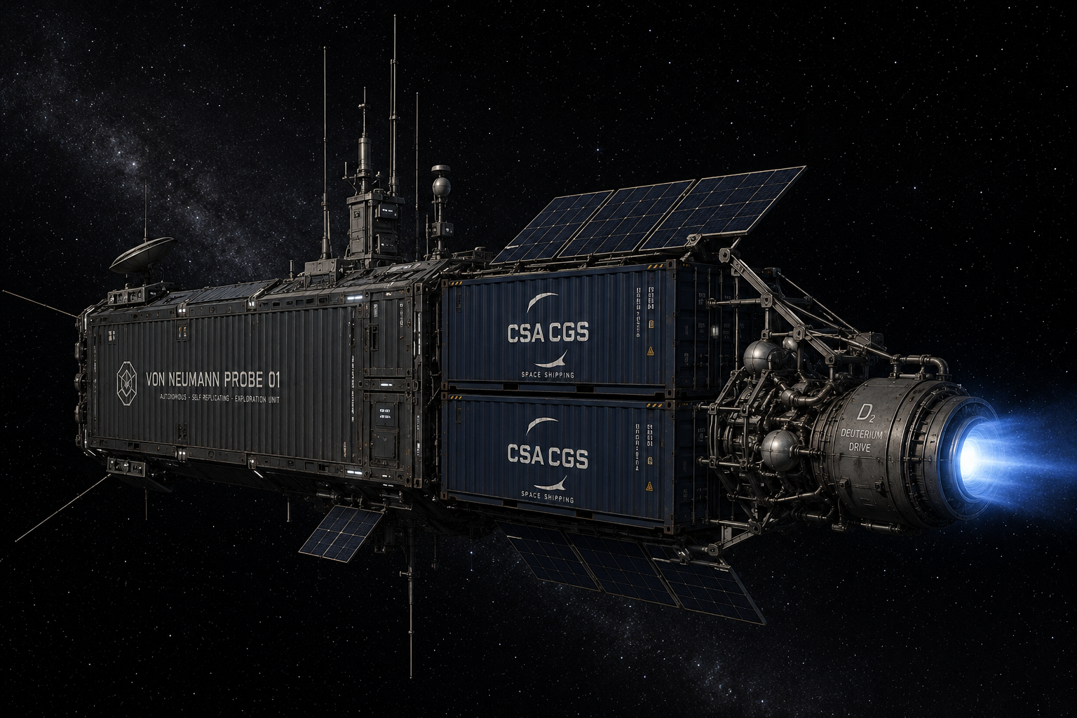 Illustration d'une sonde spatiale
